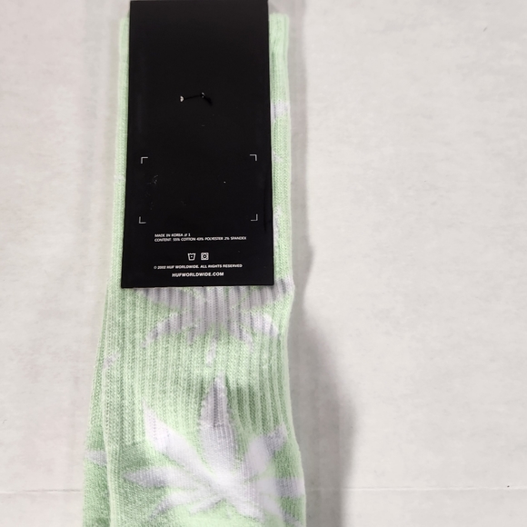 NWT Men's HUF Plantlife Crew Socks - Picture 4 of 6